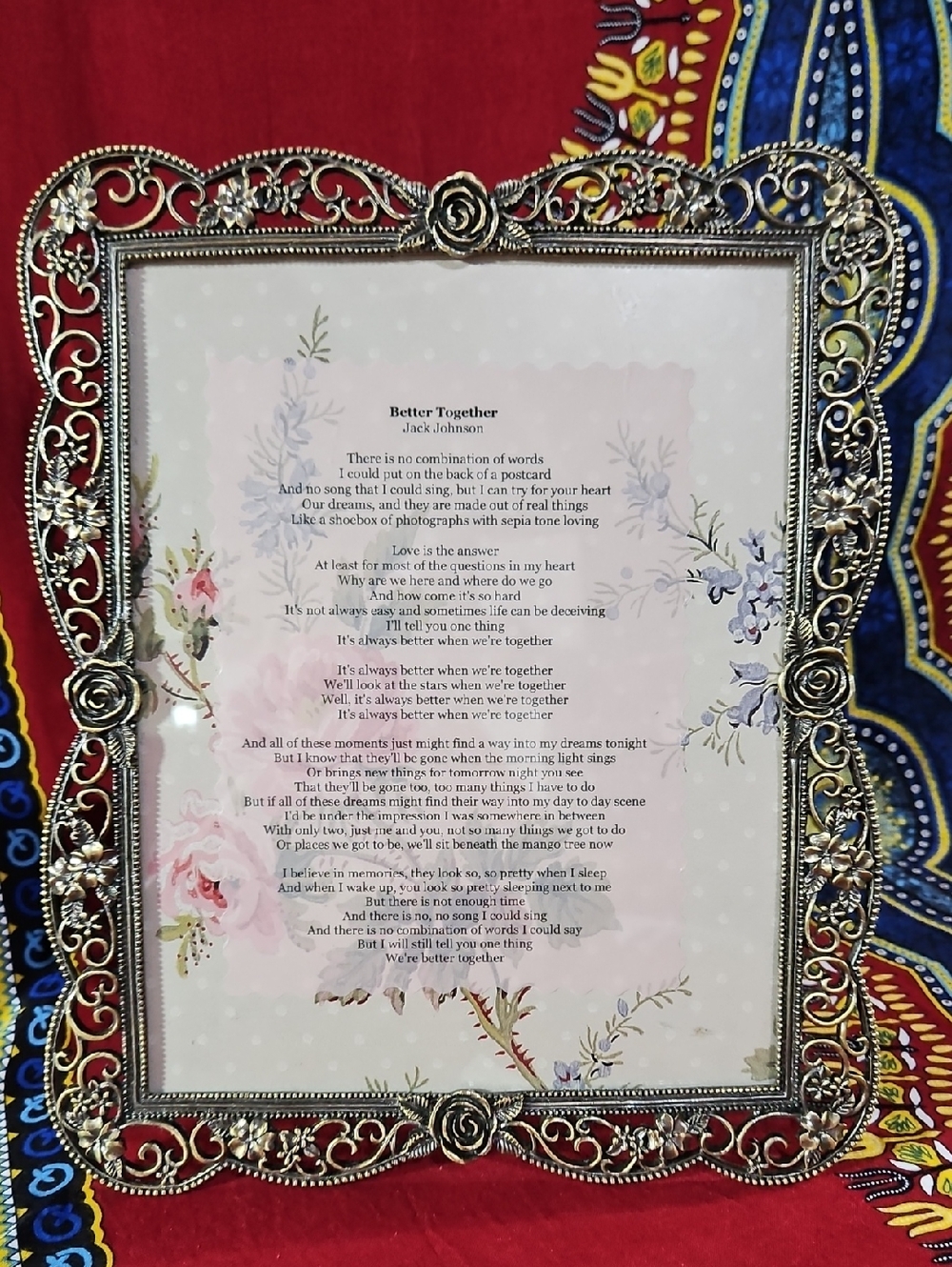 Beautiful Ornate Silver Decorative Baroque Style Rose & Filigree Picture Frame
